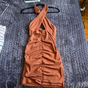 Whitefox chocolate Bodycon dress